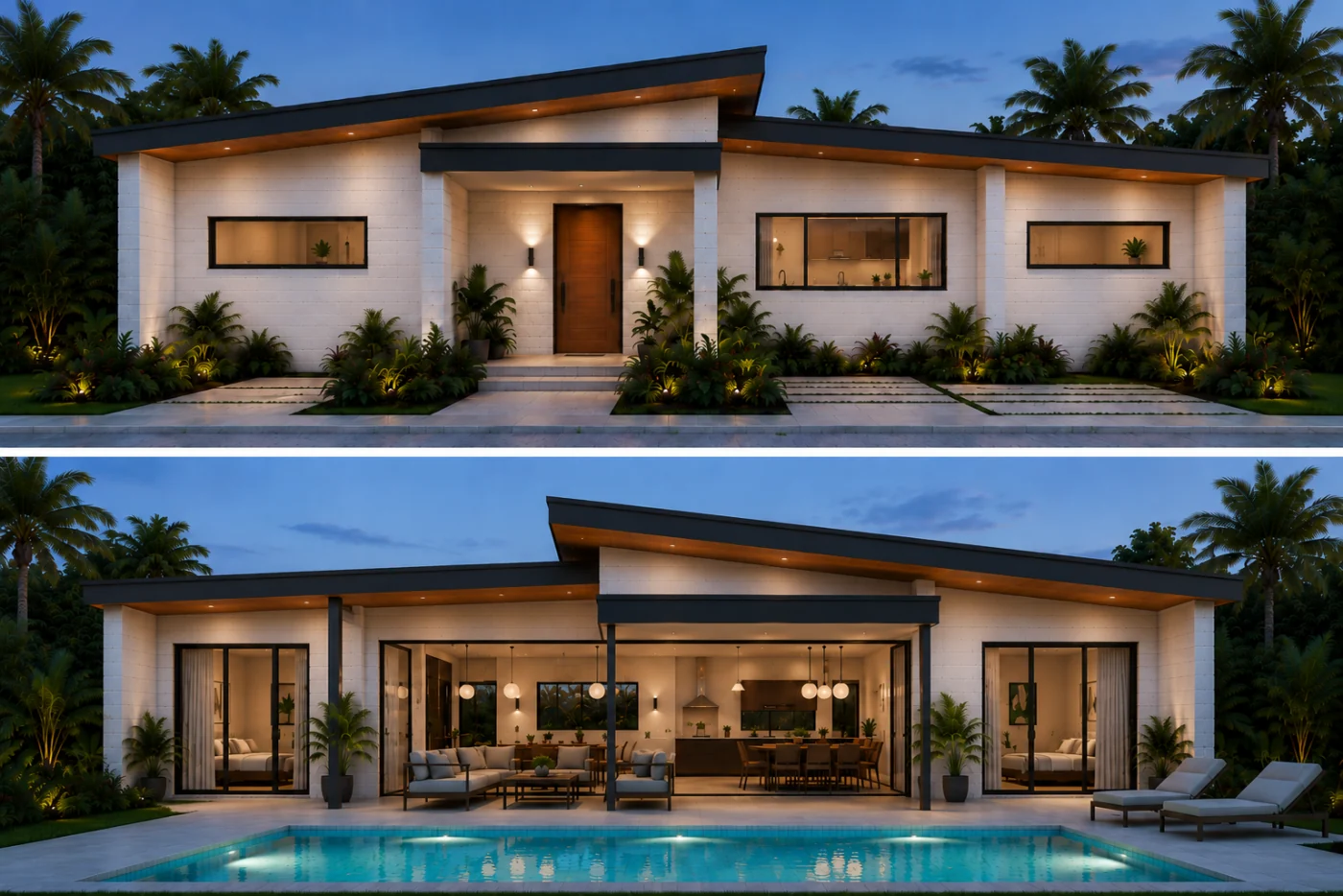 Caribe 85 wooden block model render